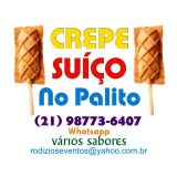 Crepes no Palito ao invés de salgadinhos