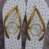 Chinelos personalizados à 7,80 + 2 brindes