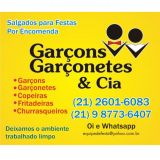 Garçons e Equipe para Região Oceânica de Niteroi