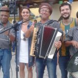 Papai noel sanfoneiro