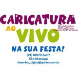 Caricaturista ao Vivo na Sua Festa