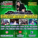 Dj Boate Itinerante com Som para festas iluminação