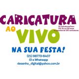 Dê uma Caricatura como Lembrança de sua Festa