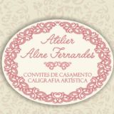 Atelier Aline Fernandes - Caligrafia E Convites