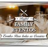 Locação material festa Buffet Family Eventos,