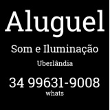 Aluguel Som Luz em Salão Chácara Festas Uberlândia