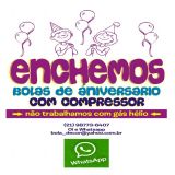 Enchimento de Bolas com Compressor (sem gás)