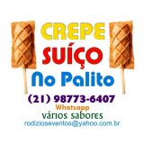 Crepe no Palito para sua Festa