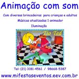 Recreação infantil, Teatro de bonecos, camarim,som