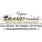 Grand Eventos Salão de Festas Buffet Decorações