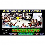 Som e animação p/ festa Tio Joe!