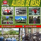 Aluguel de mesa Itaguai e santa cruz