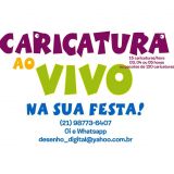 Caricatura Ao Vivo no Rio de Janeiro