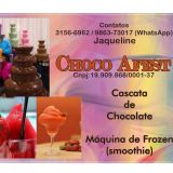 Choco Afest,cascata de chocolate e Frozen.