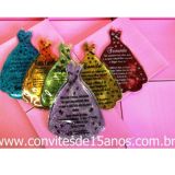 Convites de debutante e Lembrancinhas de debutante