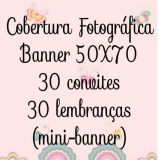 Convites, Lembranças e fotografias