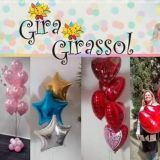 Gira Girassol Animação Com Balão
