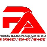 Ra Som Iluminação, Dj, telão, Estrutura em Geral