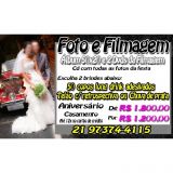 Fotolivro 50x20 e Filmagem em Full Hd