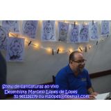 Caricatura em festas de Marcelo Lopes de Lopes