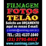 Filmagem, Foto, Telão, Som, Banner