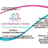 Carol Organizações e eventos