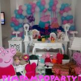 Peppa pig-Mesa provençal decoração festa infantil