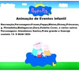 animação com personagens para festas infantil