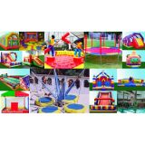 Locação de Brinquedos Infláveis Tobogã Futebol de