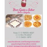 Bom Gosto e Sabor doces e salgados