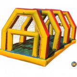 Venda de Brinquedos Infláveis Tobogã Futebol Cama
