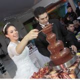 chocolate fountain