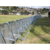 Locação barricadas em Sorocaba
