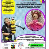 Curso de Decoração com Balões em Curitiba