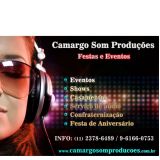 camargo som produções festas e eventos