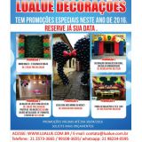 Lualue Decorações com balões