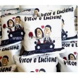 Almofada personalizada para casamento