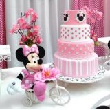 Decoração Festa Provençal Minnie Rosa