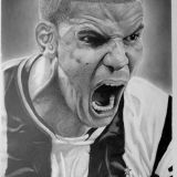 Desenhos realistas - retratos feitos a lápis