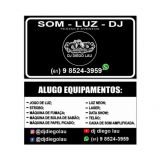 dj som luz telão para festas e eventos