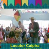 locutor temático, locução frente de loja