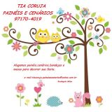 Tia Coruja Painéis e Cenários