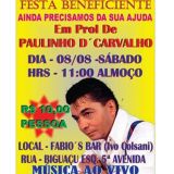 Festa Beneficiente Paulinho D´carvalho