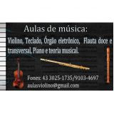 Aulas Particulares de Música.