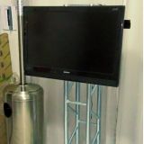 #Locação de TV para feiras e stands Curitiba