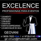 Excelence profissionais para eventos gba