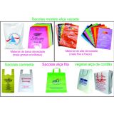 Sacolas plastica personalizada em São Luis