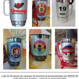 Canecas de aluminio Personalizadas