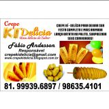 Crepe Ki-Delícia crepe no palito