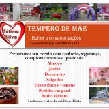 Tempero de Mãe buffet e ornamentaçõed